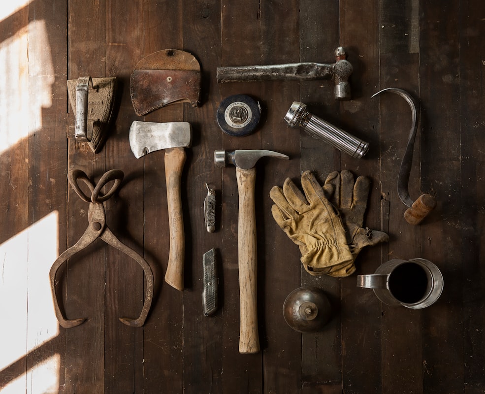 Home improvement and DIY project workspace
